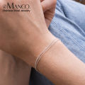 Killer Bzzo New Fashion Simple Beads Chain Bracelet Jewelry Multi-layered Thin Link Chain Bracelet For Women Stainless Steel Chain Jewelry. 