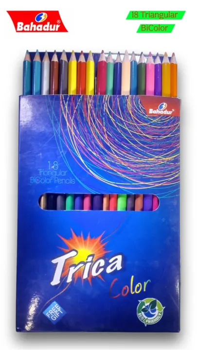 BAHADUR%20Pack%20of%2018%20Bicolor%2036%20shades%20-Trica-%20Color%20Pencils%20-36%20Colors%202%20in%201-%20IMPORTED%20Includes%20Silver%20&%20Gold-%20Colour%20pencil-%20Stationery%20-%20Image%202