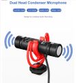 3 Years Warranty - BOYA Dual-Capsule Condenser Microphone by-MM1 PROAndroid Camera Camcorder PC. 