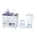 3 in 1 (Juicer + Blender + Grinding). 