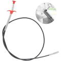 Heavy-Duty Drain Opener Wire: Versatile Clog Remover Tool for Home Plumbing""Metal Flexible Drain Opener Wire: Ultimate Snake Drain Cleaner for Kitchen & Bathroom""Spring Pipe Dredging Tool: Efficient Drain Clog Remover for Sinks and Toilets"Drain opener. 