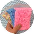 2.5-5mm SMALL/TINY BRIGHT FOAM BEADS FOR SLIME, PARTY DECORATION & GIFT PURPOSES!!!. 