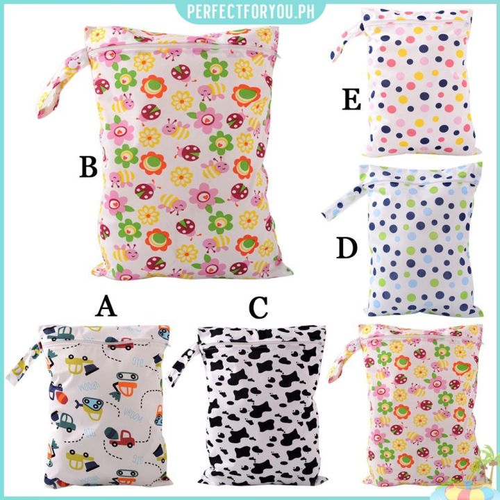 Baby Cloth Diaper Bag Waterproof Wet Bag Diaper Nappy Bags
