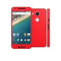 Textured Mobile Skin For  Nexus 5X - Red. 