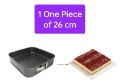 1 piece Cake Baking Spring Form Cake Pan 22,24 and 26cm, Round Square Heart Shaped Molds Non Stick Oven Baking Trays Cake Mold Bakeware Baking Tools. 