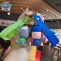 Paw Patrol Toys Keychains Marshall Chase Rocky Zuma Rubble Skye Keyring Paw Patrol Figure Bag Pendant Children Kid Birthday Gift. 