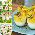 Silicone Egg Cooker, Hard Boiled Egg Maker 6 Pieces Silicone Egg Poachers, Boiled Egg Cooker without Shell, BPA Free Non-Stick Egg Poacher, Fast Poaching Egg Cooker  Steamer for Hard Boiled Eggs. 