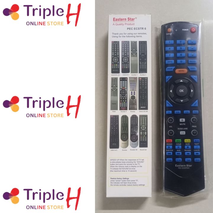 Ecostar%20Remote%20Control%20Original%20Eastern%20Star%20For%20Ecostar%20LCD/LED%20TVs%20Model%20PEC%20ECSTR%206%20Multi%20Color%20Soft%20Press%20Buttons%20%7C%20Triple%20H%20-%20Image%208