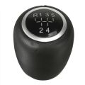 5 Speed Manual Gear Shift Knob PU Leather Lever Shifter Handball for Opel Vectra C Signum Facelift 2005 2006 2007 2008. 