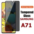 Samsung A71 Privacy Protector 45 Degree HD Tempered Glass Privacy Protector - Black. 