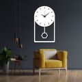 Elite Elegance Metal Wall Clock, Modern, Metal Pendulum Wall Clock, Wall Decor , Home Decor, Office, Original Design Clock, Large Clock, Minimalist Clock, Custom Clock, Wall Hanging, Wall Art. 
