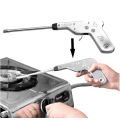 Manual Gun Lighter, Electronic Fire Pulse Ignitor, Metal Spark Stove Lighter. 