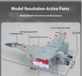 J-15 Fighter Jet Diecast 1:72 Die-Cast Fighter Jet Scale Model. 