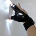 Finger Gloves LED Fishing Flashlight Waterproof Torch Fishing Camping Hiking Survival Rescue Multi Light Durable Outdoor Tool. 