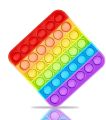 Kiev pop it Fidget Toys | Simple dimple pop its | Squishy Toy pop it Game | popit Game Rainbow | Mini Pop it | Stress Relief Toys, Sensory Toys for Kids Design Circle and Square. 