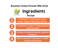 Roasted black channy Powder 0.250 gram | Roasted gram powder |  "Roasted Black Chana Recipe: A Nutritious and Delicious High-Protein Snack. 