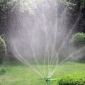 Garden sprinkler 360 Lawn Sprinkler Automatic 360 Rotating Garden Water Sprinklers Lawn Irrigation. 