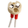 XHHDQES MR16/GU5.3 Socket Halogen LED Bulb Holder Base Ceramic Cable Main Wire Connector. 