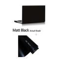 Universal Laptop Back Skin Matte Texture-Laptop Black back Skin Sticker. 
