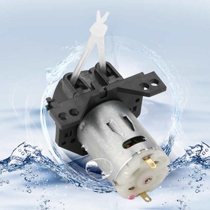 DC 12V/24V Dosing Pump Peristaltic Tube Head for Aquarium Lab Chemical Analysis