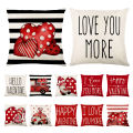 Pillow Cover Love Theme Valentine's Day Sofa Bed Decoration Pillow Cushion Cover. 