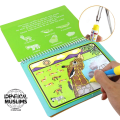 Water Magic Book for Kids | Reusable & Mess-Free Painting Activity | Educational Drawing Pad with Water Pen | Early Learning Toy for Toddlers & Children | Best Gift for Boys & Girls WHOLESALE AVAILABLE. 