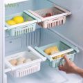 Adjustable Fridge Storage Basket Expandable Rack Plastic Space Saver Food Organizer Tray. 