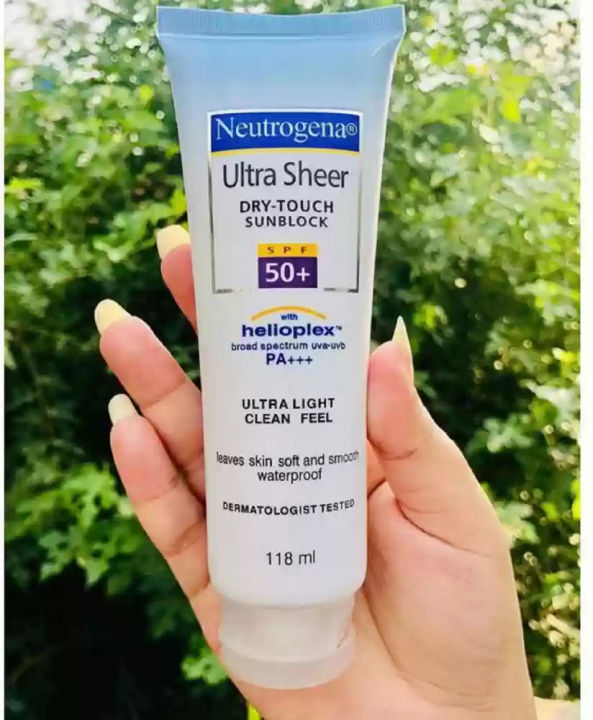 Pack%20Of%202%20Neutrojena%20Sunblock%20Ultra%20Sheer%20Dry%20Touch%20Spf%2050+%20Original%20118ml%20-%20Image%208