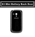 SAMSUNG GALAXY S3 mini BATTERY BACK COVER  - REPLACEMENT REAR SIDE COVER - BATTERY DOOR. 