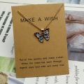 Cute white butterfly necklace for women gold color clavicle chain 2023 fashion female Korean choker jewelry. 