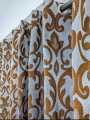 Export Leather Double sided heavy fabric curtains (1 Curtain). 