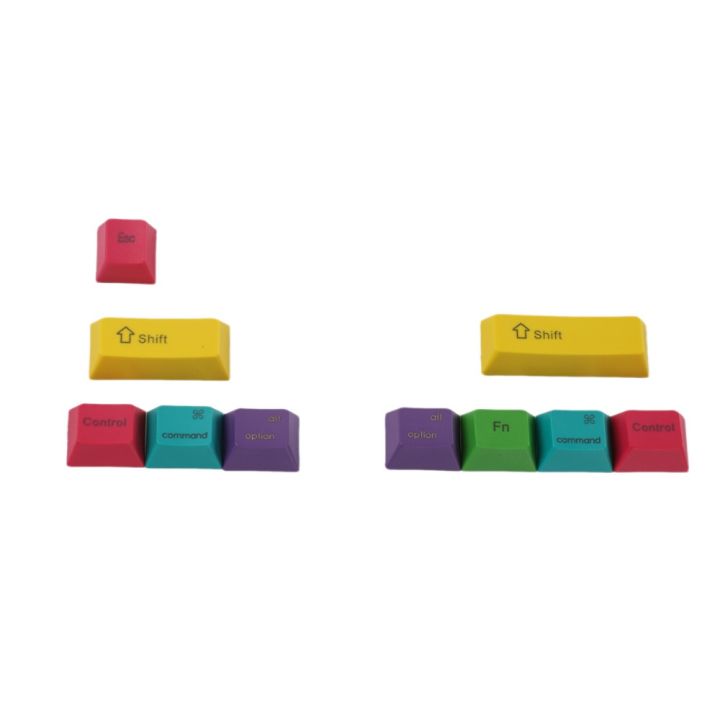 OEM%20Profile%20PBT%20RGBY%20CMYK%20Modifiers%2010%20Keys%20Laser%20Engraved%20Keycaps%20Mac%20Keycaps%20For%20Cherry%20MX%20Mechanical%20Keyboard%20-%20Image%202