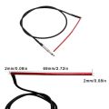 Ultra-Thin Red Pickup Under-Saddle Passive Piezo Film Pickup Sticks Gift For Acoustic /Classical Guitar Exquisite Accessories. 