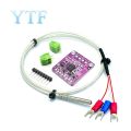 MAX31865 Temperature Sensor Module GY-MAX31865 RTD Digital Conversion Module Electronic DIY Board PT100-PT1000 for. 