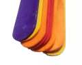 IMPORTED WOODEN Coloured Craft Sticks Ice Cream Sticks Wooden Popsicle Sticks (8pcs Pack) (Size Of Each Stick 20cm Length And 2.5cm Width). 
