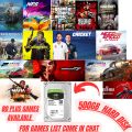 Pre-Installed Games 500GB Laptop and PC HARDDISK, Laptop SATA Hard Disk 500GB Mix Brands, 7200 RPM, 100% Health, Fresh Laptop Pulled 500 GB HARD DRIVE. 