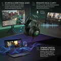 PRO II RGB Gaming Headphones with Noise Cancelling Mic, 7.1 Surround Sound, Super Bass, Vibration, Soft Memory Foam Ear Cushions, for PC, PS4, Mobile, Laptop, and Gaming Consoles - Unique Mall. 