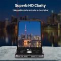 Whitestone Dome [All in One] for Samsung Galaxy Z Flip 5 Front EZ Glass Screen Protector (With Flexible EPU Film, Easy Install Kit) – 2+2 Pack. 