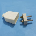 1 Piece High Quality Two pin Ceramic plug / Electric 2 pin Shoe Socket Plug Switch With Stone Abs Material. 