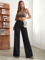 Women Black HighWaist Denim Jeans For Girls. 