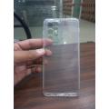 Dust Proof Soft Jelly cover Samsung A33 5G Transparent with Camera protection Bottom Cap. 