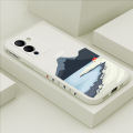 Infinix Note 12 G96 New Mount Fuji Design Edge Pattern Silicone Full Camera Protect Case Cover. 