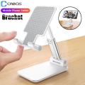 Adjustable Mobile and Tablet Holder Compact Foldable Stand for Desk Compatible with All Devices. 