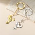 My Shape Phoenix Bird Keychains Stainless Steel Flying Animal Owl Eagle Wings Pendent Keyring for Car Backpack Amulet Jewelry. 