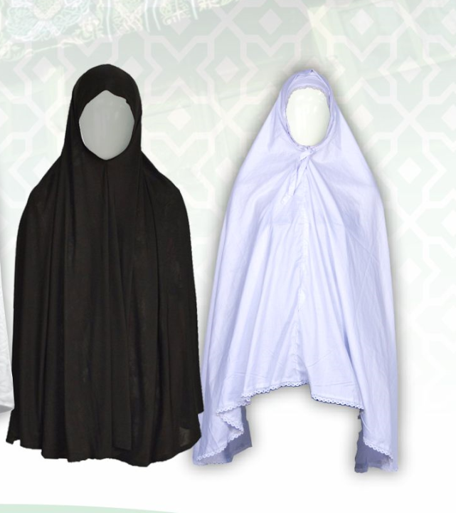 Ahram Ehram Ihram For Hajj and Umrah -Poly silk Solid Colors Hijabs Scarf for Girls Hijab Scarf for Women  - Namaz Scraf Hijab Ehram Chadar
