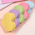 120 Sheets Heart-Shaped Post-It Note 50*43mm Cute Sticky Note School Stationery Supplies Office Tool. 