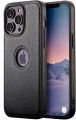 New Genuine Leather Iphone 15 Pro Max Cover Modified Leather Case Protective Classic Collection Back Cover. 