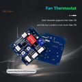 (Brand New)HW-585 PWM Fan Speed Temperature Controller 4 Wire Module Board for PC Computer. 