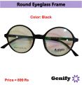 Round Eyeglass Frame | Stylish & Durable | Available in Multiple Colors. 