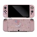 Nintendo Switch OLED Case Fashion Animation Theme Pink Style Balloon Cute Dog Casing Game Console Handle Protector Cover. 